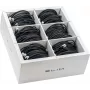 Wirewin SLIM KAT6A 10 Gigabit Light Patchkabel, 1,5m, U/FTP, Ø 3,8mm, Schwarz, 60er-Pack KAT6A LIGHT Geschirmt (SLIM-LS-K6A 1.5 BK 60)