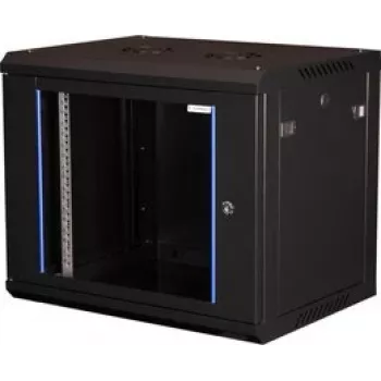 Wirewin 19 Zoll Wandgehäuse, einteilig, Pro 3. Generation, 600x450mm, Schwarz (WCAB PS3 600X450X9U B)