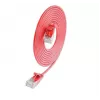 Wirewin SLIM KAT6A 10 Gigabit Lightpatchkabel rund, U/UTP, Ø 3,6 mm, rot (SLIM-L-UU-K6A 0.1 RD)