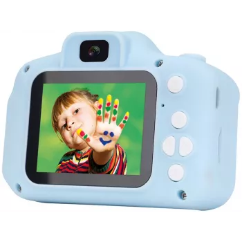 AGFAPHOTO ARKCMBL 8MP CMOS Digitalkamera mit 8x Digitalzoom, 2,7 inch LCD, Full HD Video, Blau