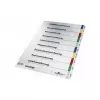 DURABLE Ordnerregister Vollformat Blanko mit Deckblatt Versicherung DIN A4