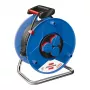Brennenstuhl Garant 25 m Kabeltrommel mit 4 Schuko-Steckdosen, Thermoschutz, IP20, Schwarz