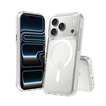 SCREENOR Bumper iPhone 18 Pro / 17 Pro MagSafe Transparent