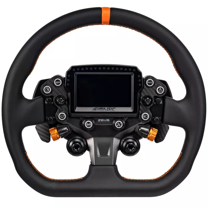 Simagic ZS-320CD Leder-Lenkradkranz, 320mm, ohne Nabe
