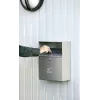 Bartscher 860001 Wandascher, Edelstahl, Silber, abschließbar