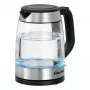 Bartscher 200096 Glaskanne Elektrischer Wasserkocher 1,7L 2200W Silber