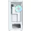 MONTECH TG3 PC-Gehäuse, Tempered Glass x2, Weiß