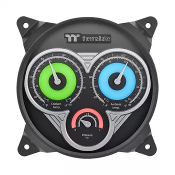 Thermaltake Pacific TF3 Liquid Cooling System Dashboard Schwarz