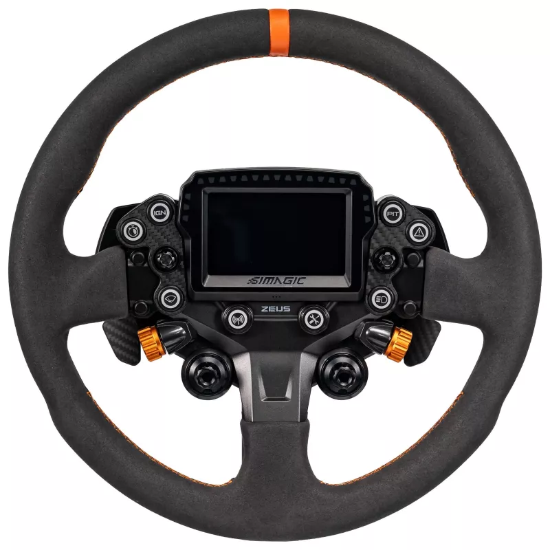 Simagic ZS-330RR Alcantara Lenkradkranz, 330mm, ohne Nabe