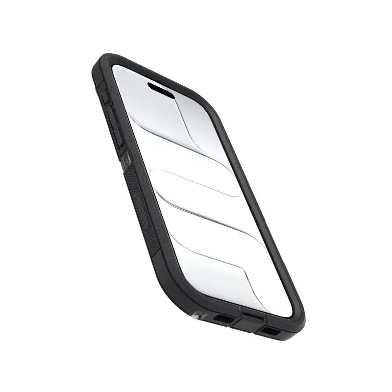 OtterBox Defender Series Pro XT Rückseitige Abdeckung für Apple iPhone 15 Pro Max - Dark Side (Transparent/Schwarz)