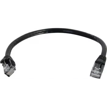 C2G 0,3m Cat6 Snagless UTP Patchkabel, Schwarz 83404