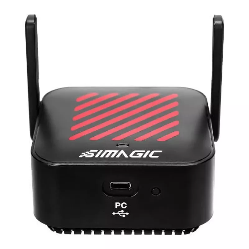 Simagic AirLink Wireless Hotspot – Ultra-Low-Latenz Dual-Band Wireless-Hub für das Simagic-Ökosystem