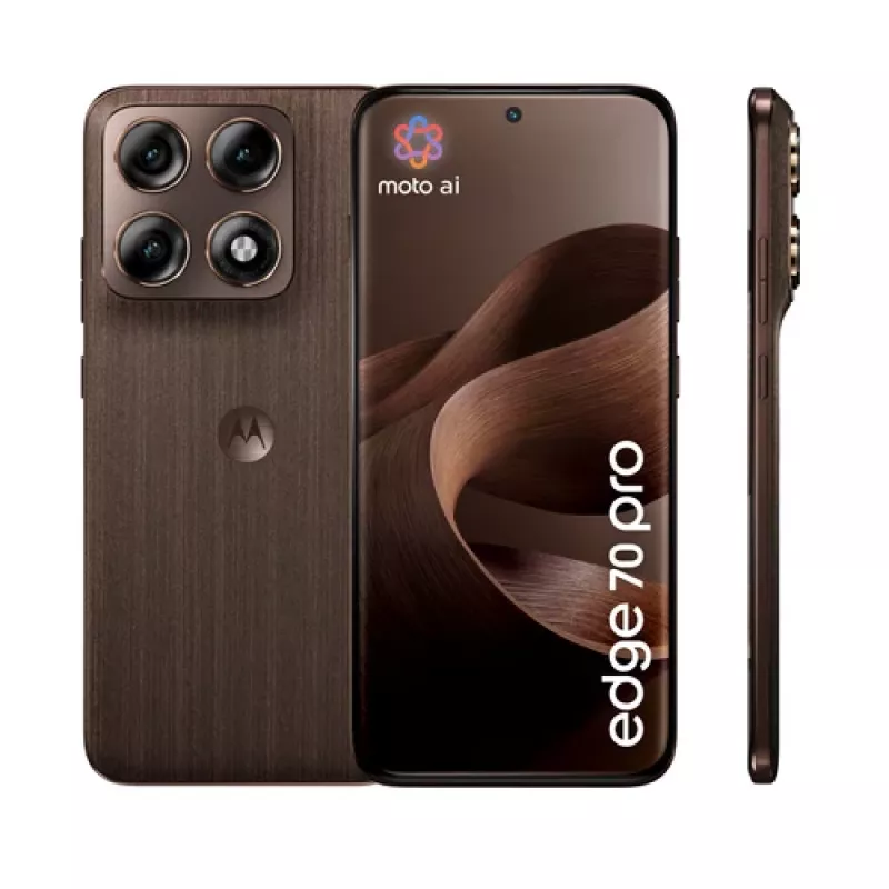 Motorola Moto Edge 70 Pro 8/256GB Pantone Chicory Coffee (Holz)