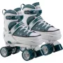 HUDORA Rollschuhe Gr. 28-31, Blau/Weiß, Sneaker-Look