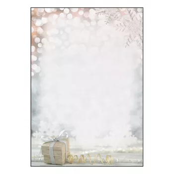 SIGEL Christmas Surprise A4 90gsm Feinpapier für Tintenstrahl-, Laser- und Kopiergeräte, 25 Blatt (DP135)