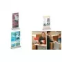 DURABLE Presenter A5 Tischaufsteller, Acryl/Aluminium, Transparent