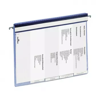 DURABLE Personalakte mit Hängeschiene A4 Blau 255406