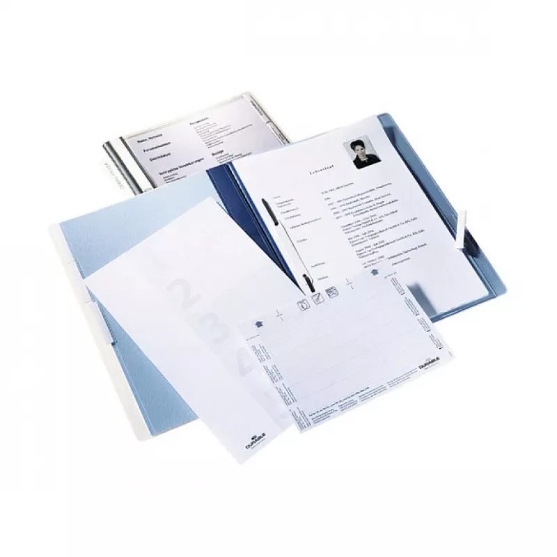 DURABLE Personalakte mit Hängeschiene A4 Blau 255406