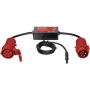 BENNING 044140 3-Phasen-Aktiv-Messadapter für CEE 16A 5-polige Steckdosen, 400V