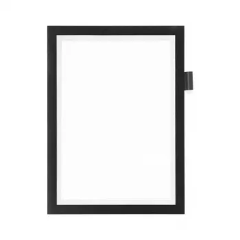 DURABLE DURAFRAME NOTE A4 Magnetischer Informationsrahmen, Schwarz 499301