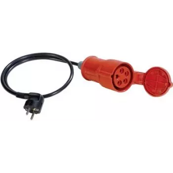 BENNING 16 A CEE-Kupplung auf Schuko-Stecker Adapterkabel für VDE 0701/0702 Prüfung (044122)