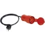 BENNING 16 A CEE-Kupplung auf Schuko-Stecker Adapterkabel für VDE 0701/0702 Prüfung (044122)