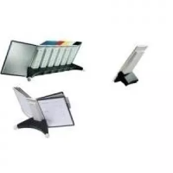 DURABLE SHERPA TABLE 10 Tisch-Referenzsystem, 10 A4-Panels, Schwarz 563222