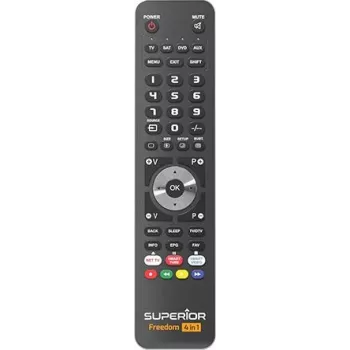 Superior Electronics Freedom Universal programmierbare Fernbedienung Schwarz SUPTUB003