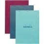Rhodia No. 18 A4 kariertes Notizbuch, verschiedene Farben, 5er-Pack 18100C