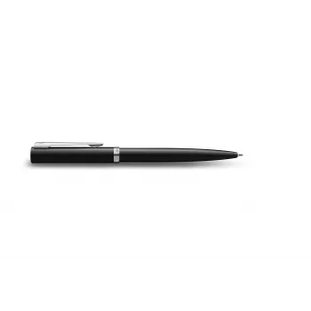 Waterman Impression Kugelschreiber – Schwarzer Lack, Chrom-Zierring, Mittelblau 2225498