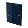 Oxford International College Notizbuch A4+ kariert Hardcover Spiralbindung 80 Blatt 400191240