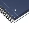 Oxford International College Notizbuch A4+ kariert Hardcover Spiralbindung 80 Blatt 400191240