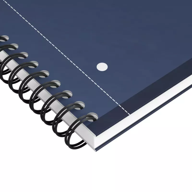 Oxford International College Notizbuch A4+ kariert Hardcover Spiralbindung 80 Blatt 400191240