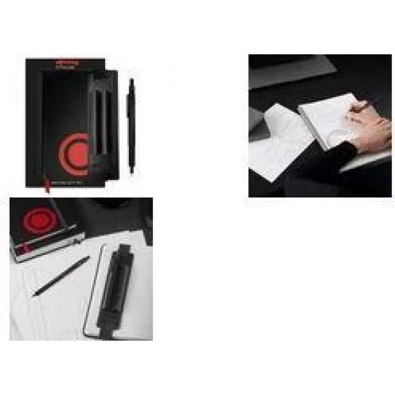 Rotring 600 Druckbleistift 0,5 mm Schwarz Geschenkset 2224710
