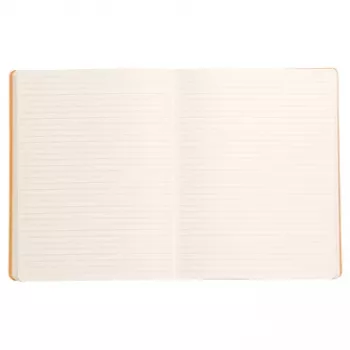 RHODIA RHODIARAMA Notizbuch B5 liniert Schwarz Kunstleder 80 Blatt 117502C