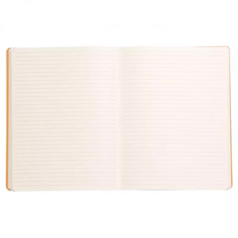 RHODIA RHODIARAMA Notizbuch B5 liniert Schwarz Kunstleder 80 Blatt 117502C