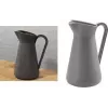 EDA Kunststoffkanne 5 Liter Grau mit Griff (010490 G. GL SX)