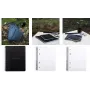 RHODIA GREENBOOK College Block, DIN A5+, liniert, schwarzer Recycling-Umschlag, 80 Blatt, 4-fach gelocht, mikroperforiert 119915C