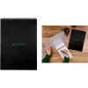 RHODIA GreenPad Spiralnotizbuch A4+ liniert Schwarz 90g/m² 80 Blatt 119927C