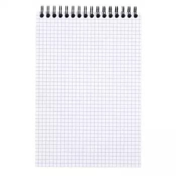 Rhodia No. 16 A5 kariertes Spiralnotizbuch, Schwarz 165009C