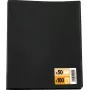 ELBA DIN A4 Präsentationsmappe Standard, 50 Hüllen, Schwarz, PP 0,3 mm 32041009