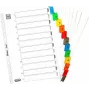 ELBA Mylar Kartonregister, numerisch 1-12, A4, verschiedene Farben, 12-teilig (M568587)