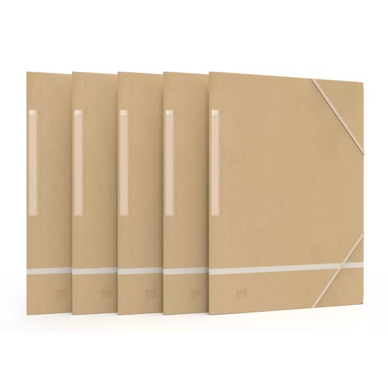 Oxford TOUAREG Eckspannmappe A4+ Beige 450 g/m² TCF recycelbar (1 Stück) 400081545