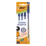 BIC Cristal Original Kugelschreiber, Blau, 0,32 mm, 4er-Pack 516332