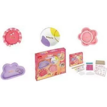 Maped Creativ Terra Experience Töpfer-Set | Lufttrocknender Ton Kit für Kinder ab 6 Jahren 907300