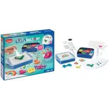 Maped Creativ Pixel Factory Wasserperlen-Kunstset - 1100 Perlen, 50 Spezialperlen, 25 Designs 907700