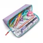 Maped XXL Classic Pastel Sweet Purple dreieckiges Federmäppchen mit extrabreiter Öffnung und beidseitigem Design 931910