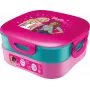 Maped PICNIK Kids Concept Barbie 3-in-1 Brotdose, 1,4 L, 2 Fächer + Snackbox, Rosa/Mehrfarbig 871097