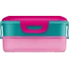 Maped PICNIK Kids Concept Barbie 3-in-1 Brotdose, 1,4 L, 2 Fächer + Snackbox, Rosa/Mehrfarbig 871097