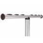 MAUL Wavy-2 Garderobenständer mit Schirmhalter, Silber/Schwarz 9405390